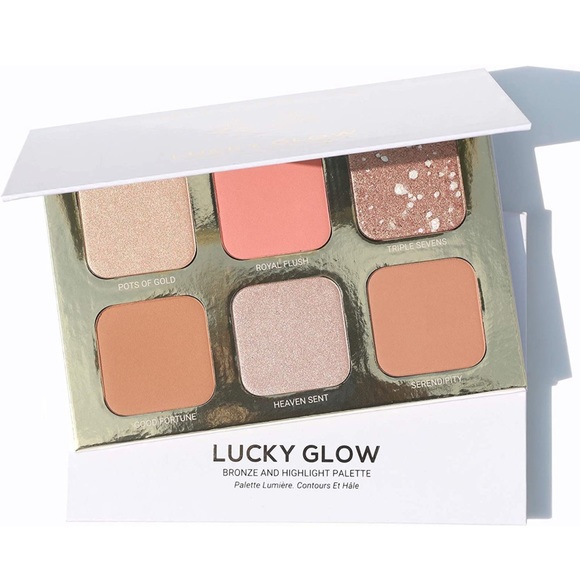 Sephora Other - Lucky + glow bronze and highlight palette glow essential pallette clean beauty